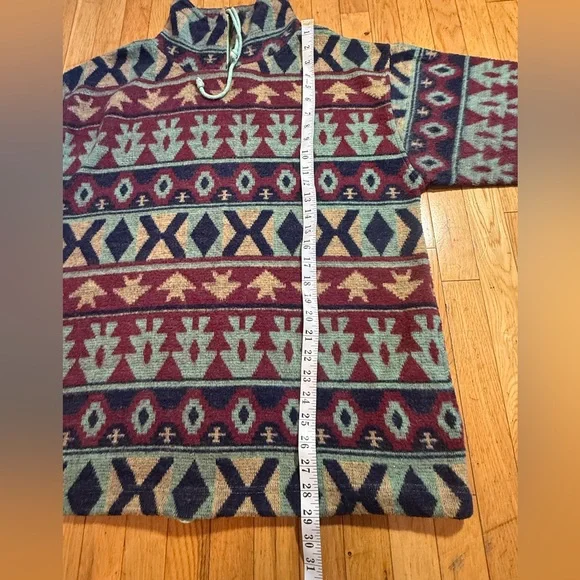 Multicolor Patterned Sweater #706 - Picture 4 of 8